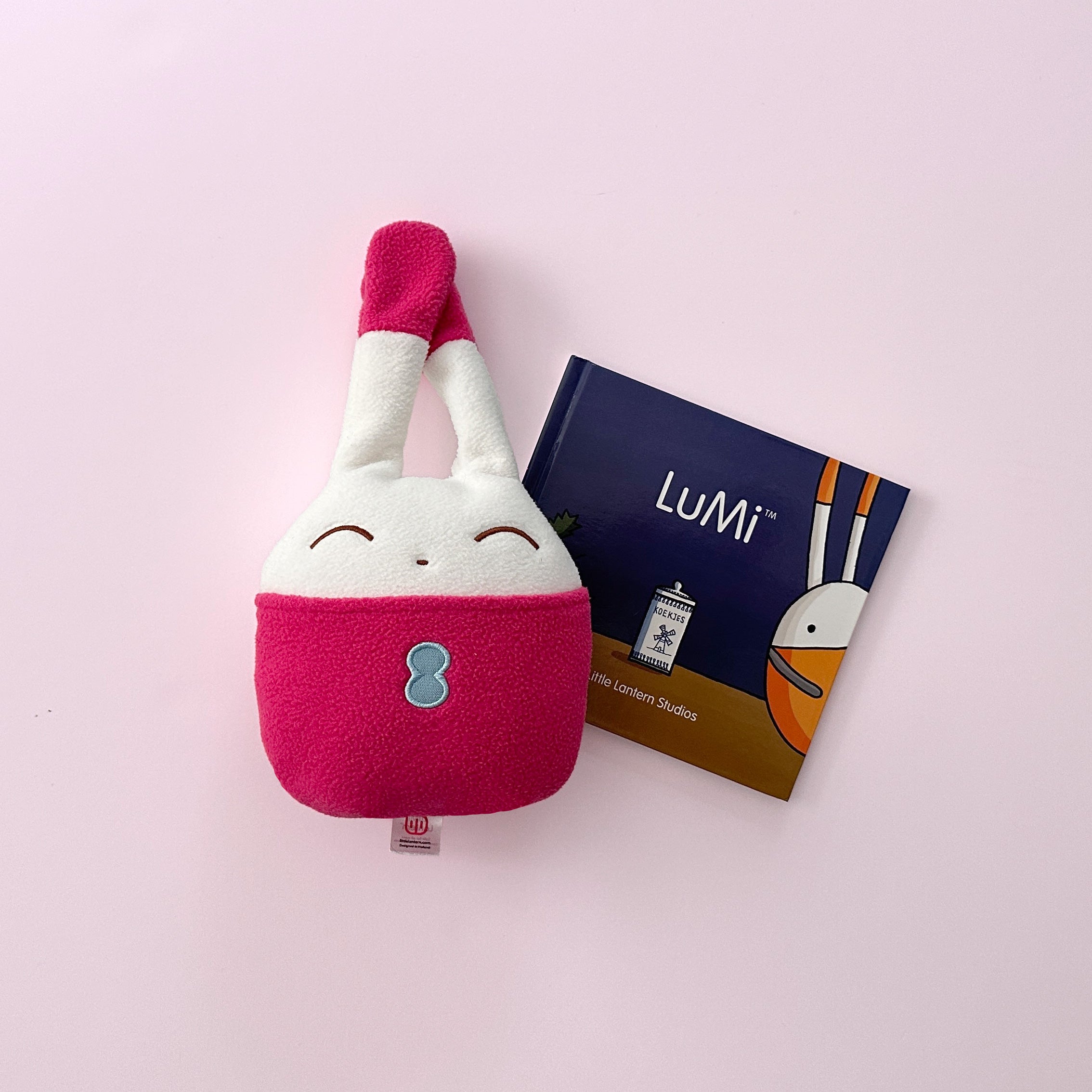 LuMi Lantern 2.0 with storybook - Raspberry
